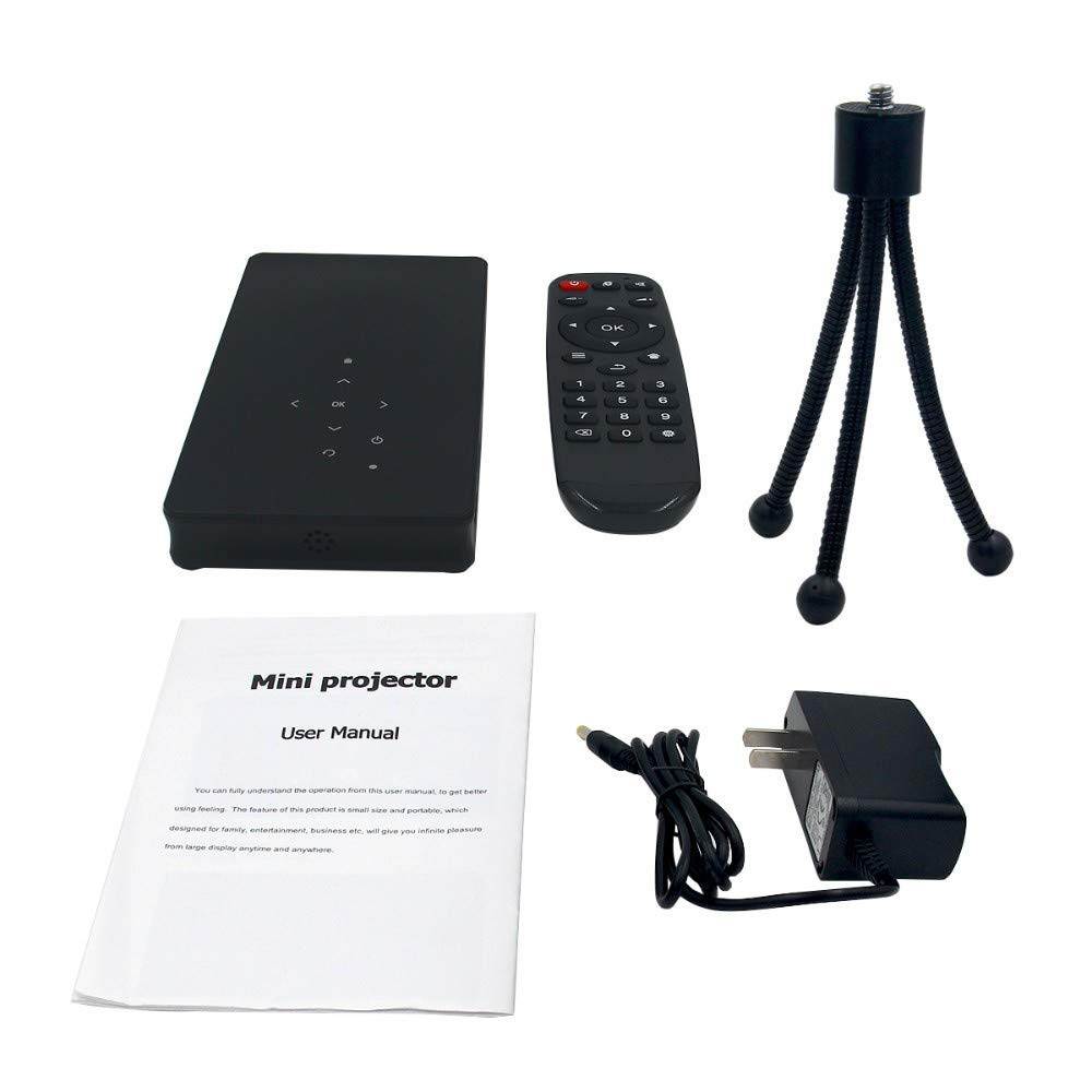 Wireless Mobile Phone pico Mini Pocket Smartphone Projector 1080p WiFi Streaming tv Box