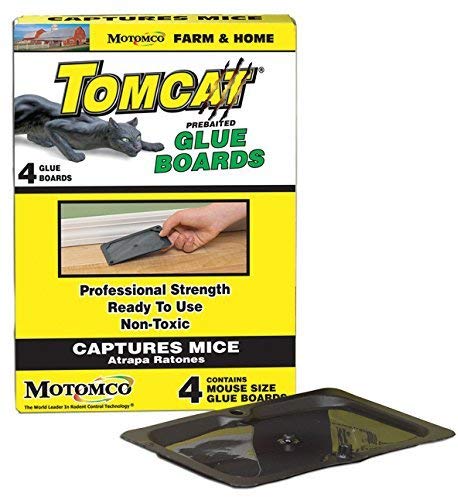 MOTOMCO Tomcat Mouse and Rat Glue Board, by Motomco