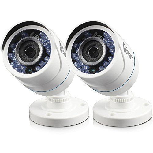 Swann SWPRO-HDCAMPK2 720P Day / Night Indoor/Outdoor White Bullet Cameras - 2 Pack