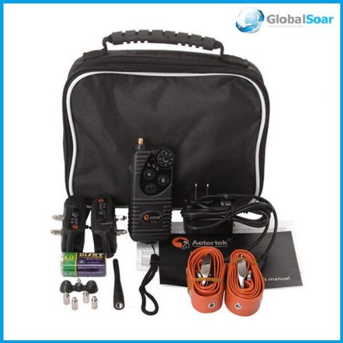 Aetertek 216-350S-2 400 Yard 2 Dog Training Anti Bark & Waterproof Collar