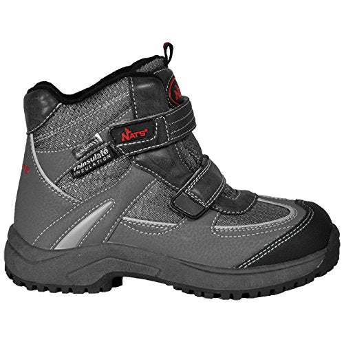 Naturmania Nat's C3020 Totem Insulated Hiker Boot (Charcoal Grey, 1)