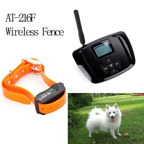 Aetertek Waterproof Wireless Electronic Fence 100m Diameter Range Pet Training System for 1 Dog