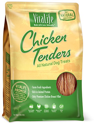 Vitalife Toutes les friandises pour chiens naturelles - Tendeurs de poulet 227 g (8 oz)