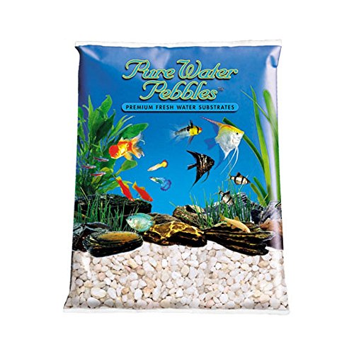 Importations mondiales AA3852 Pure Pebbles Gravel d'aquarium naturel (Caroline, 25lb x 2pc)