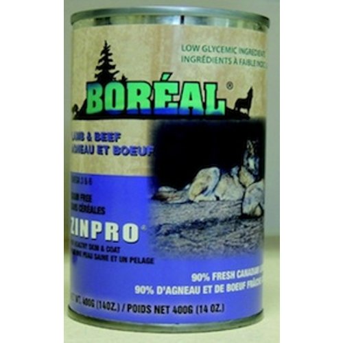 Boreal Zinpro Lamb And Beef Canned Dog Food 12X690gr