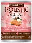 SELECT HOLISTIQUE 47176 GRAIN SAULON SALMON, MACHELLEL ET WHITEFFIP DOG PATE ALIMENTS 12 / 13Ooz