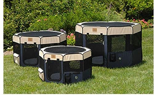 Précision Petmate Soft Side Play Yard Hour Duty Taring Case