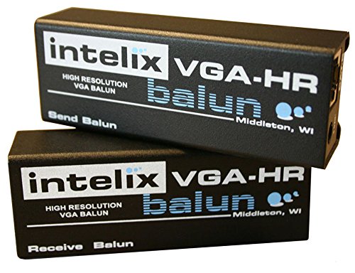 Liberty Cable Intelix VGA-HR-F Haute résolution à grande résolution VGA Cat 5 Modular Balun System