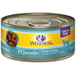 Wellness Natural Canned Grain Free Wet Cat Food, Cubed Tuna, 5.5-Ounce Can (Pack of 24)