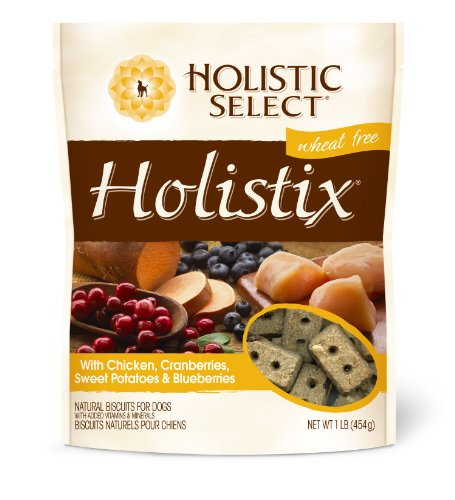 Poulet en holistix, canneberges, SW. Pot et bleuets pour chiens traite 8x1lb