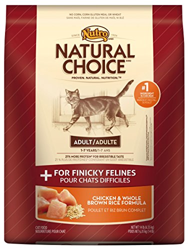 Nutro Natural Choice Finicky Chicken and Brown Rice Cat Food 6.36kg