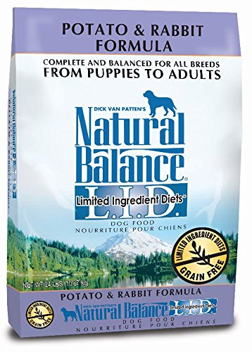 Natural Balance LID Potato & Rabbit Dog Food 24LB