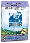 Natural Balance LID Potato & Rabbit Dog Food 24LB
