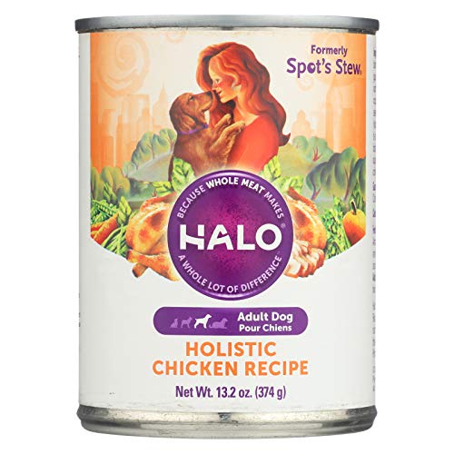 Halo Canned Dog Food - Beef Formula - Case of 12 x 13.2 oz cans