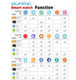 Qiufeng GT08 Smart Watch Smartwatch Bluetooth Bluetooth Sweatproof With Camera TF / SIM Card Slot pour Android et iPhone Smartphones For Kids Girls Boys Men Women (Black)