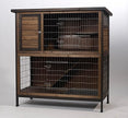 Super Pet 100503685 Rabbit Hutch 2-Story 48in Long