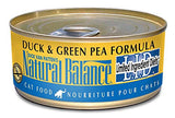 Natural Balance 53231 LID Duck & Green Pea Canned Cat Food 24/5.5OZ