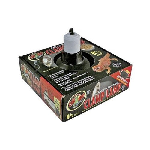 ZooMed Deluxe Porcelain Clamp Lamp - Black