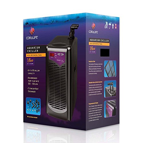 Coralife 36061 Aquarium Chiller (90Gallon(1/6HP))