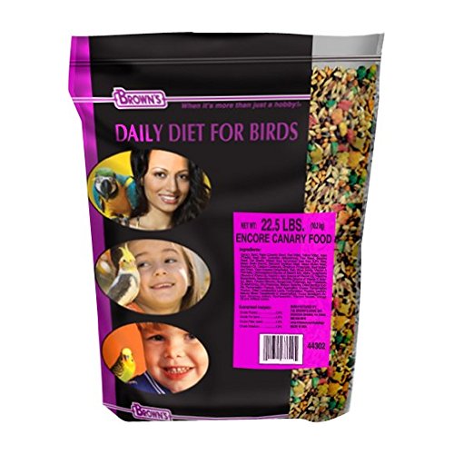 FM Browns BB0826 Encore Premium Canary Food 22.5 lb