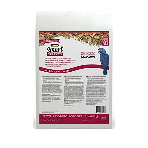 ZuPreem BB3273 Smart Selects Macaws Bird Food (6.8 kg)