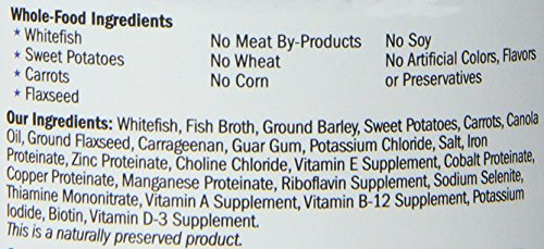Wellness Complete Health Natural Wet Canned Dog Food, Whitefish and Sweet Potato Recipe, 6-Ounce Can (Pack of 24)