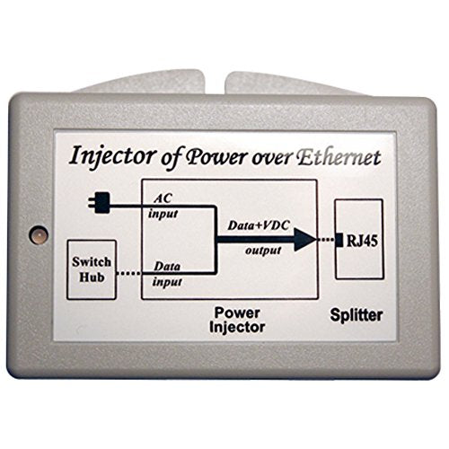 Alarm.com ADC-POE Power Over Ethernet Injector for Outdoor IP Security Camera