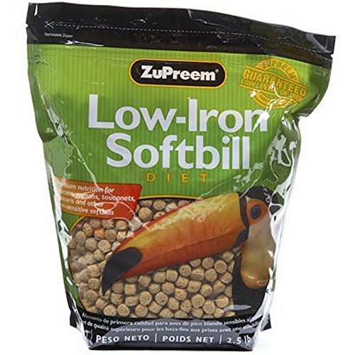 Zupreem BB3260 Low Iron Softbill Diet Food 20 lb