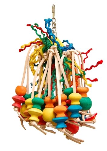 Zoo Max DUS118XL Spiddy XLarge 14in Bird Toy