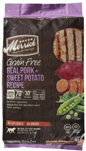 Merrick Grain Free Real Pork & Red Apple Dry Dog Food (12lb)