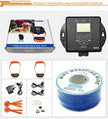 Aniluxe 500m extérieur rechargeable souterrain électrique clôture de chiens grands chiens