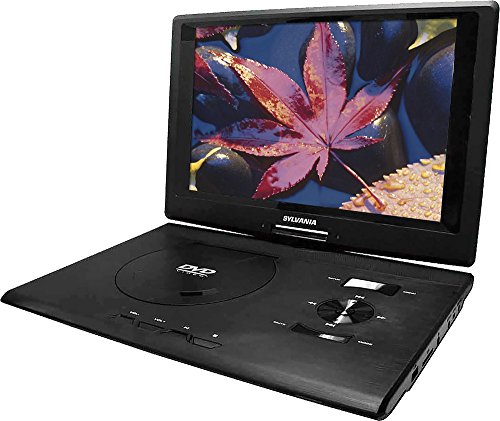Curtis Sylvania SDVD1332 13.3-Inch Swivel Screen Portable DVD Player with USB/SD Card Reader