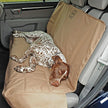 Petego Dog Car Seat Protector, Rear, Tan, X-Large