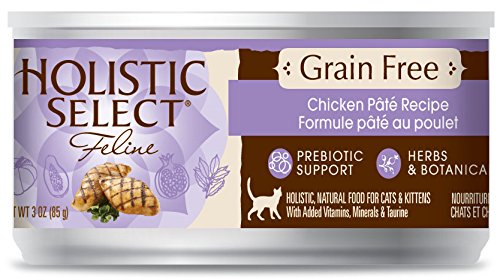 Sélection holistique Sélection des céréales Poulet Poulet Pate Cat