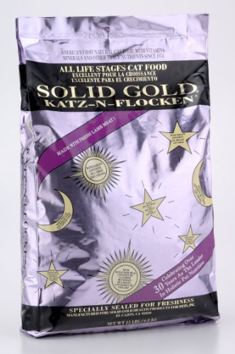 Solid Gold Katz-N-Flocken Dry Cat Food 15lb