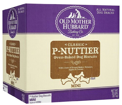 Old Mother Hubbard 10350 Classic Mini P-Nuttier Biscuits pour chien 20 lb