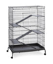Produits pour animaux de compagnie Prévue 480279 SPV475 Black Steel Ferret Cage avec support