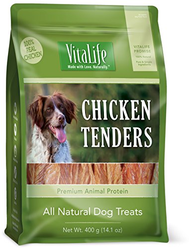 Vitalife Toutes les friandises pour chiens naturelles - Tendeurs de poulet 227 g (8 oz)