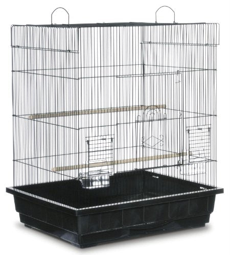 Prevue Pet Square Roof Parakeet And cockatiel Cage 25x21x29