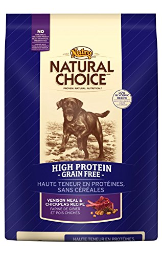 Nutro Natural Choice High Protein Grain Free Venison & Chickpeas 10.89KG