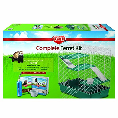 Kaytee 100512265 My First Home & Fiesta Complete Ferret Kit