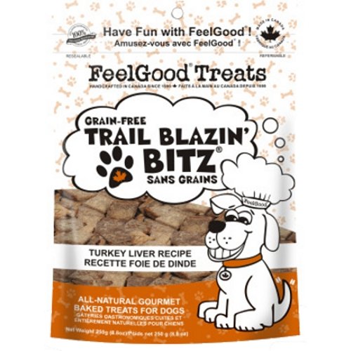 FeelGood Grain Free Trail Blazin'Bitz Turkey Liver 8.8LBS