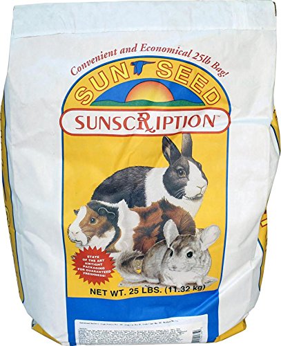Sun Seed Company SSS49135 Vita Prima Daily Diet Diet Chinchilla Food, 25 livres