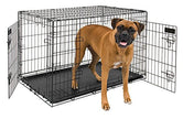 Petmate 2-Door Training Retreat Wire Kennel Black