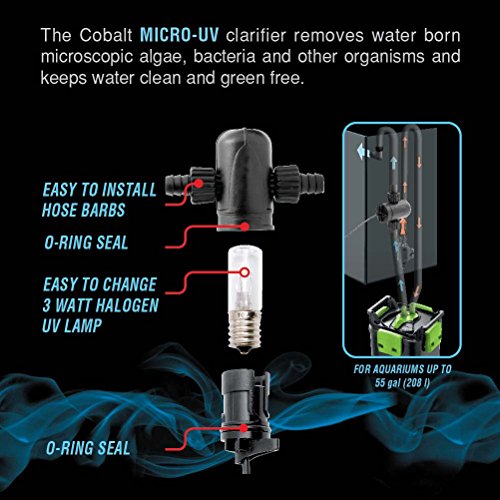 Clobalt Aquatics 26600 Micro UV Clarifier Clarifier
