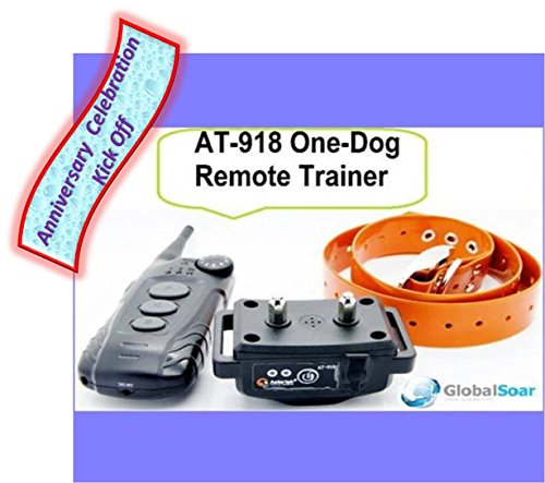 Aetertek 918B-1 600 Yard 9 Level 1 Dog Training Anti Bark & Waterproof Collar