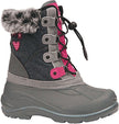 Bottes d'hiver SM1484J de Naturmania Nat avec un fond EVA léger et flexible (charbon de bois, 12)