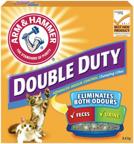 Arm & Hammer 04510 Double Duty Clumping Litter 3/6.4 Kg