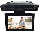 Curtis Sylvania SKCR2706BT 10.1 inch Under Cabinet Kitchen TV with Built in DVD Player & HDMI