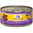 Wellness Minced Turkey & Salmon Cat Food 24/5.5oz